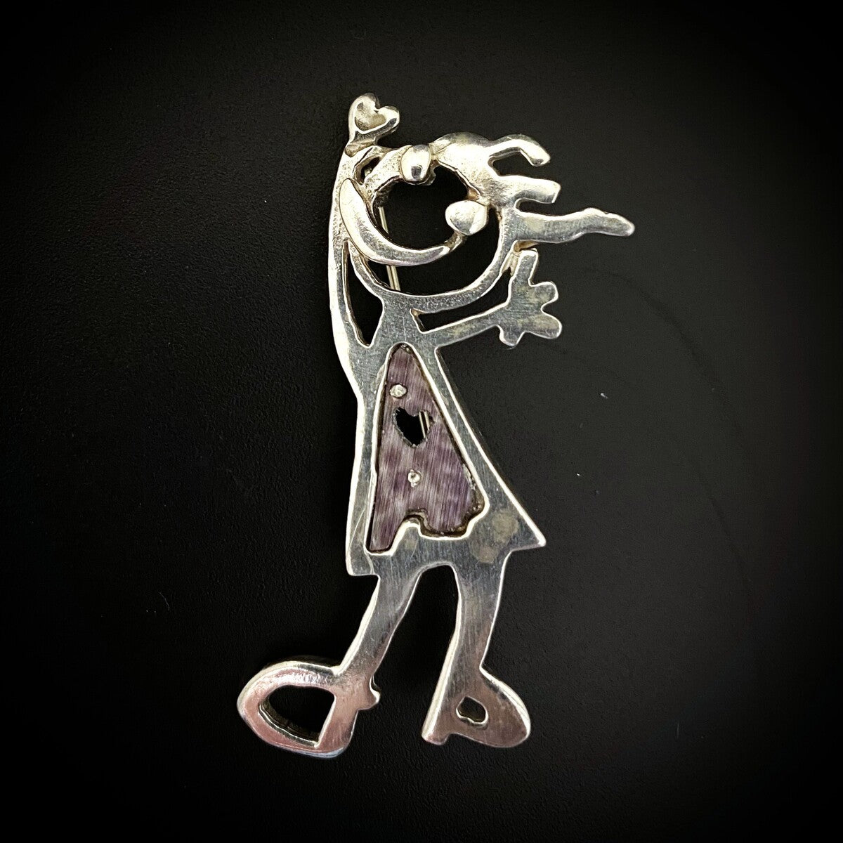Joyous Woman Brooch - Zoe