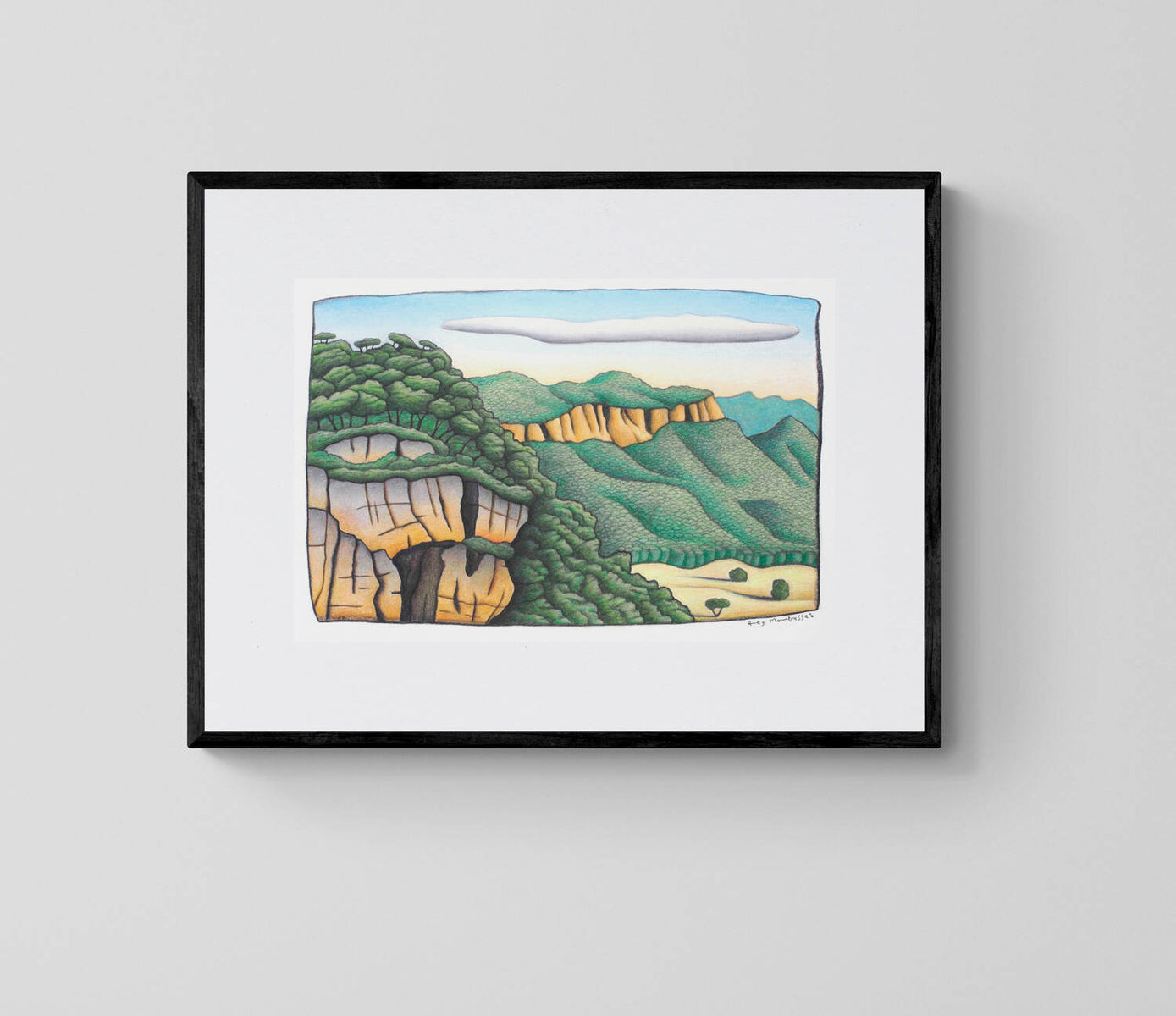 Late Afternoon, Mt Victoria