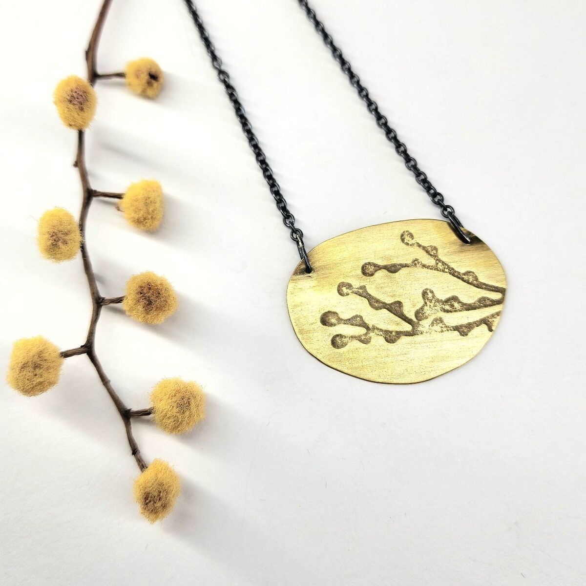 Wattle Blossom Necklace