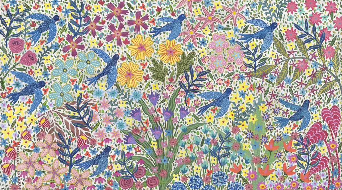 Blue Bird Garden
