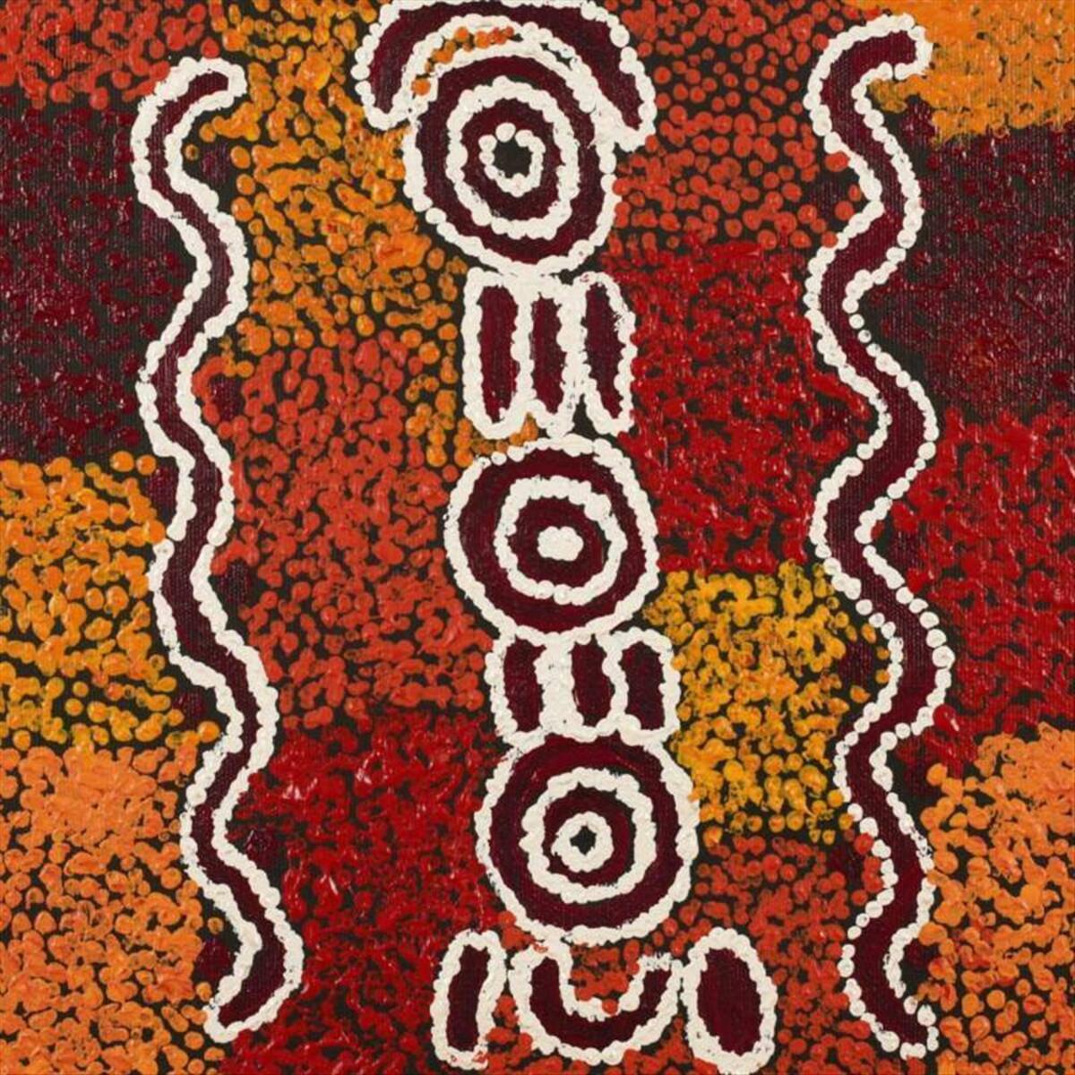 Henry Janpijinpa Spencer - Goanna Dreaming