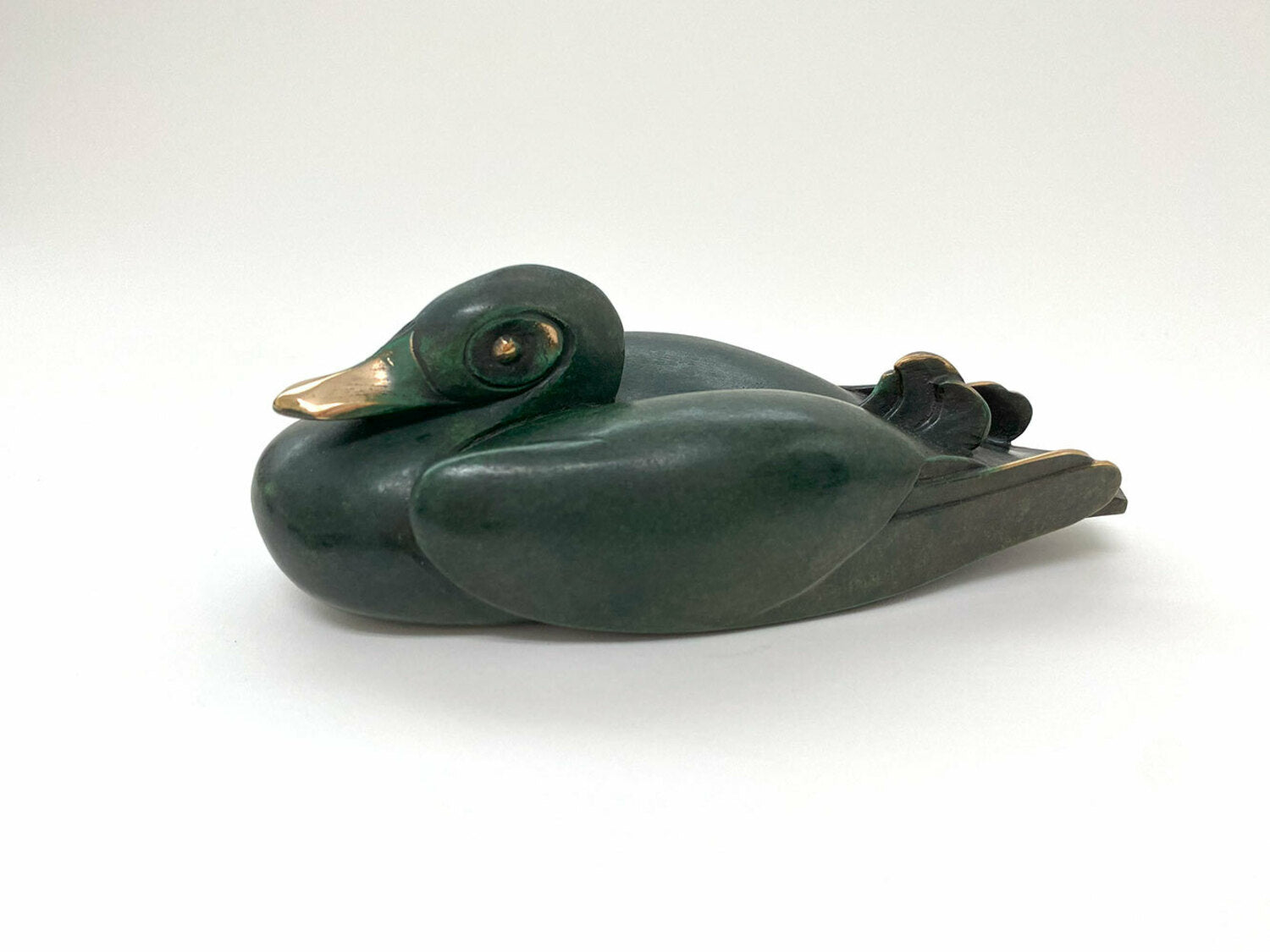 Duck with Curly Tail