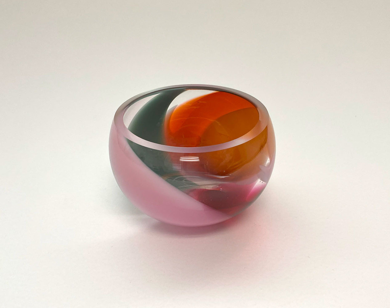 Mixed Colour Mini Bowl - Pink