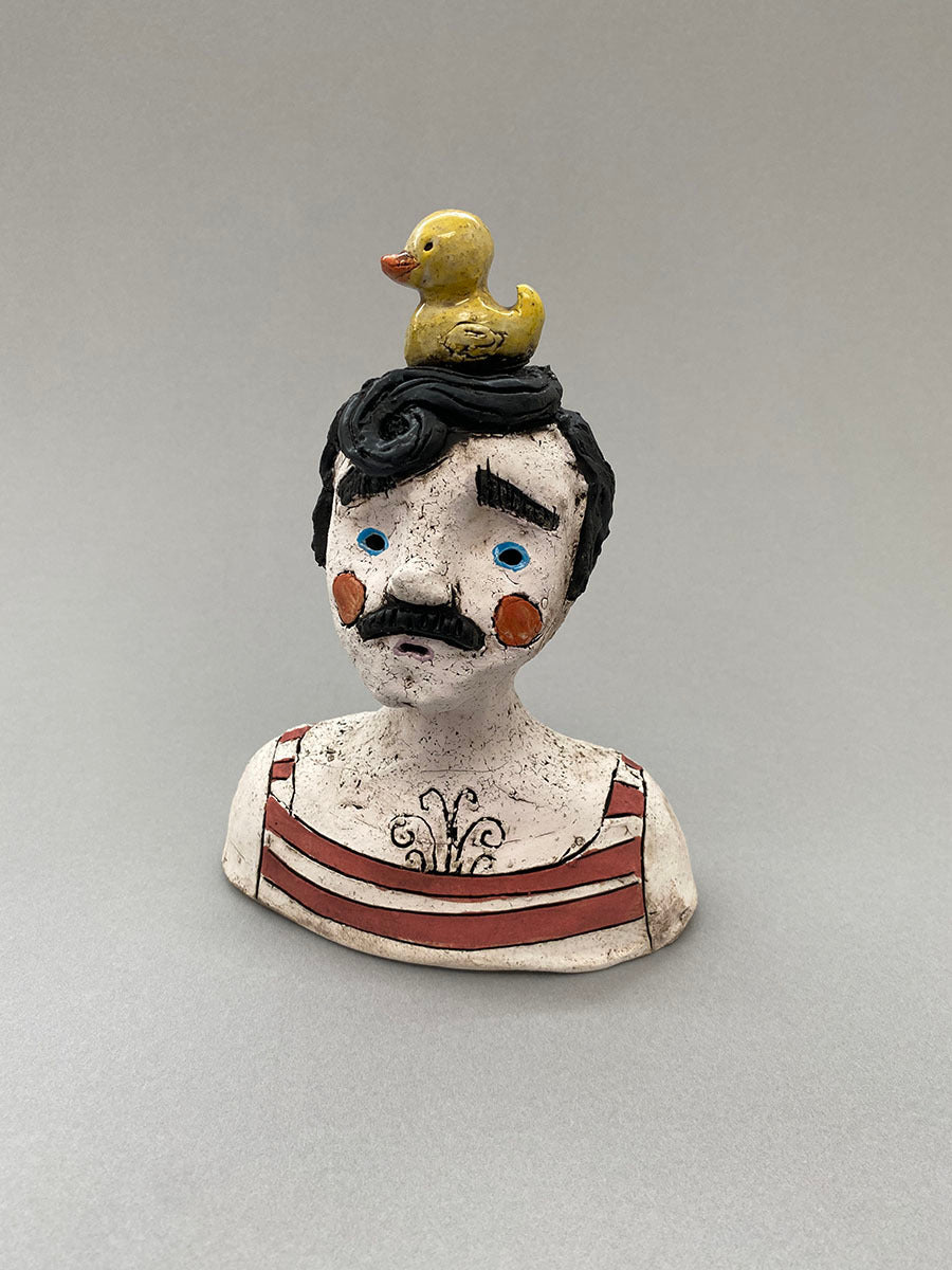 Bathing Man with Duck