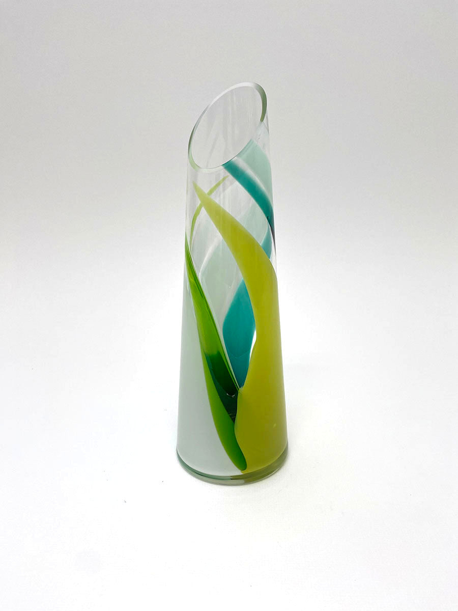 Mixed Colour Decanter - Green