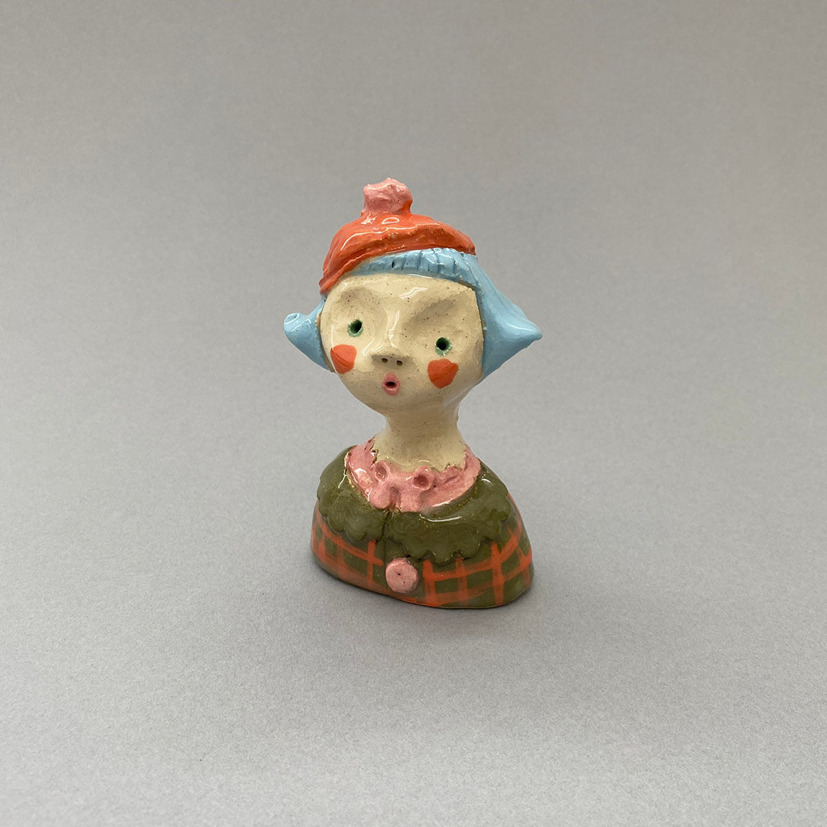 Mini Gloss - Blue Hair with Beret