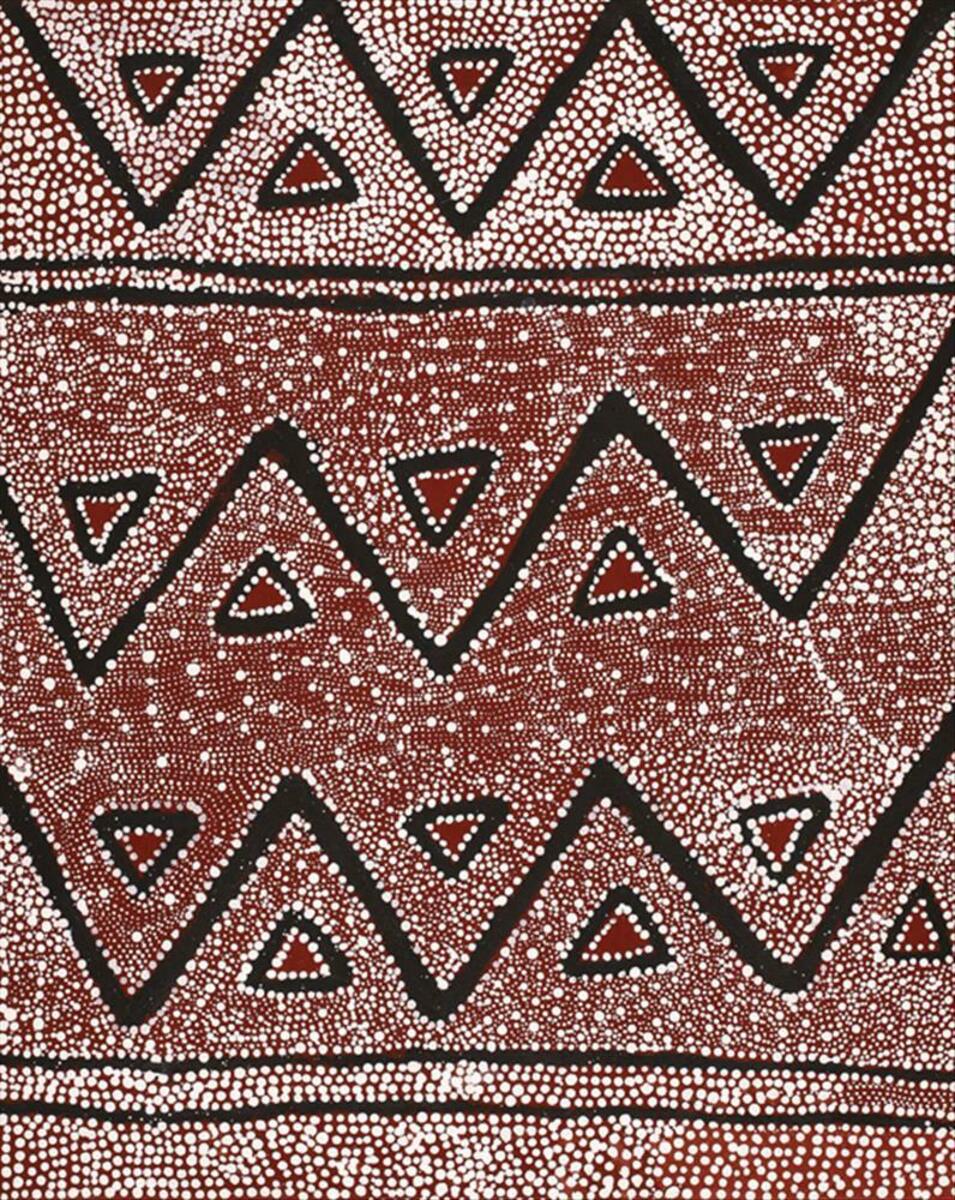 Desmond Japangardi Williams - Ngapa Jukurrpa (Water Dreaming)