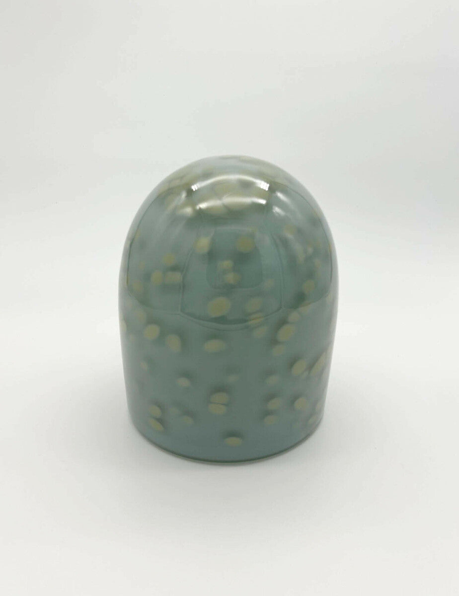 Glossy Stone Dome - Grey