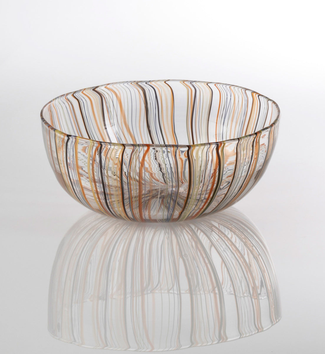 Coloured Lines - Bowl