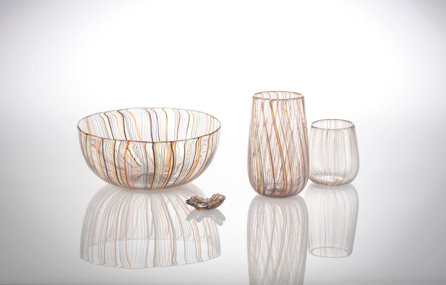 Coloured Lines - Bowl