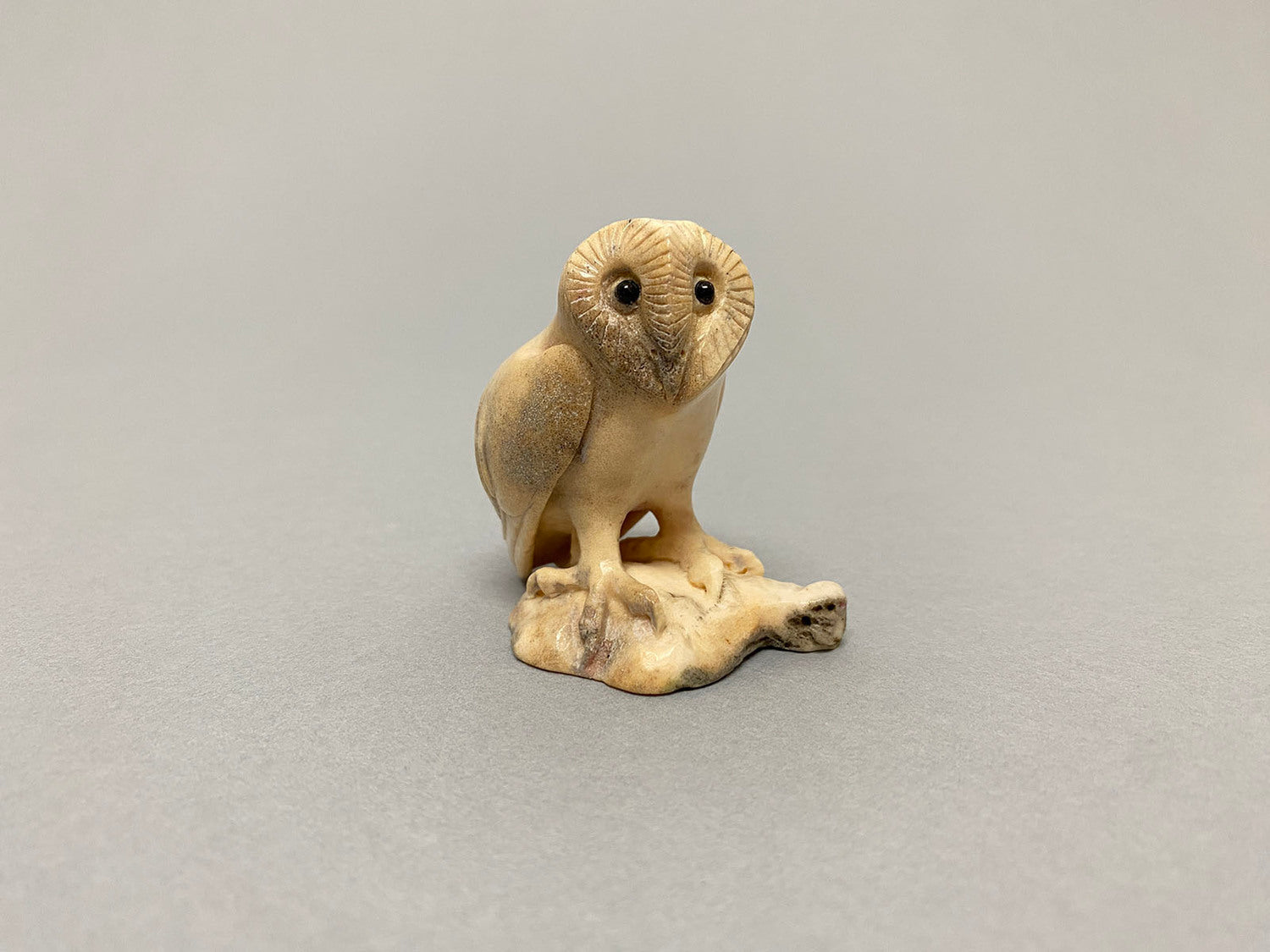 Masked Owl with Mouse