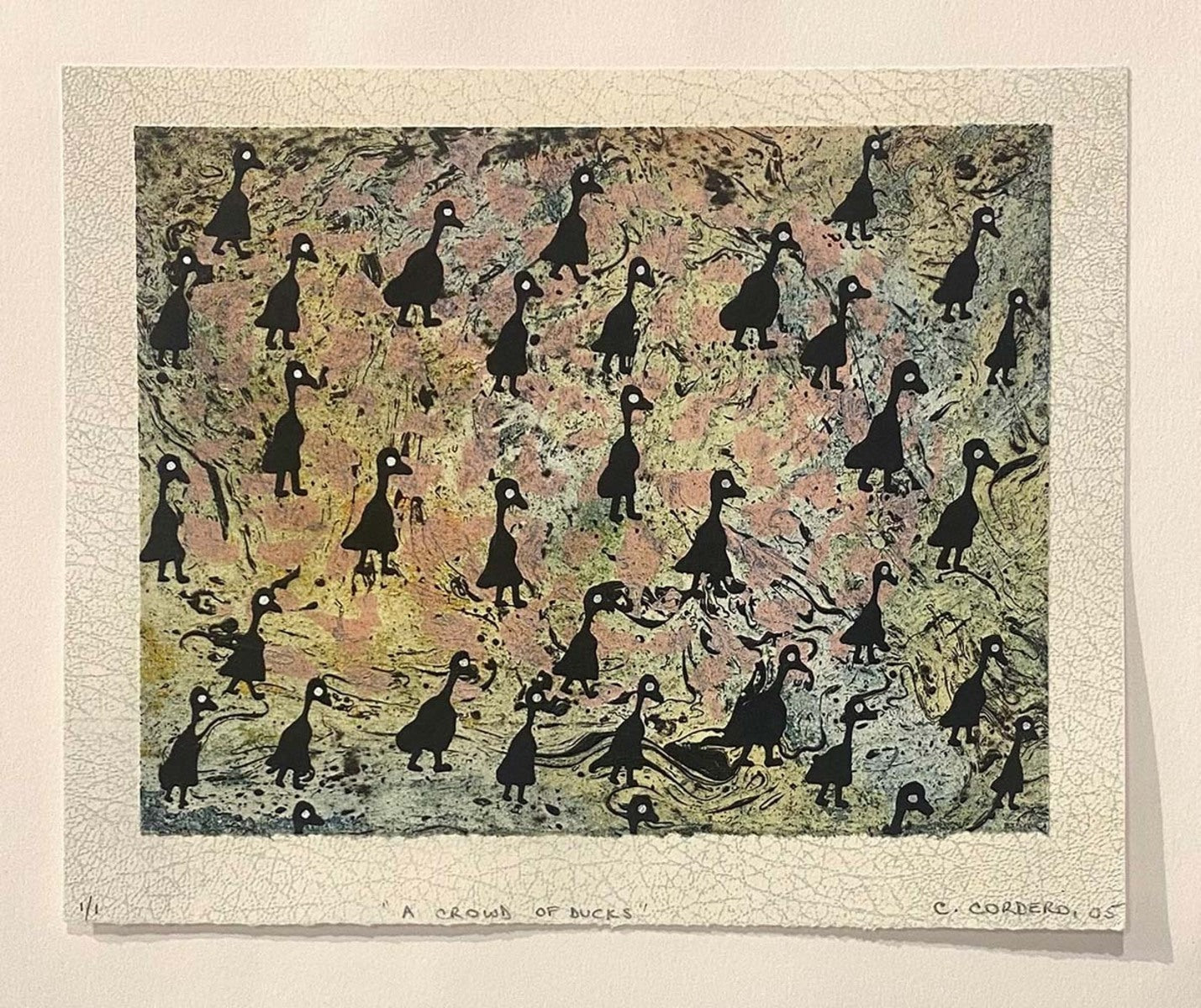 A Crowd Of Ducks