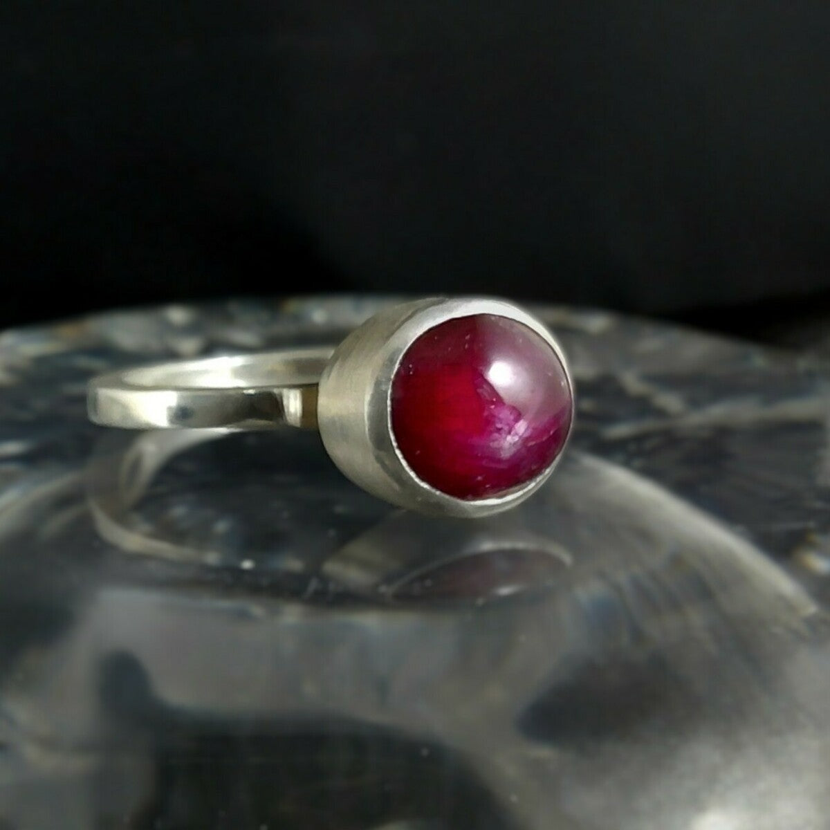 INCLUSION: Star Ruby Podium Ring
