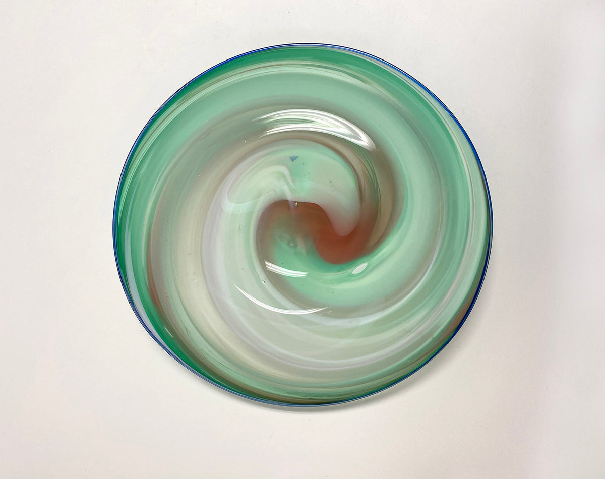 Platter - mint green/ pink