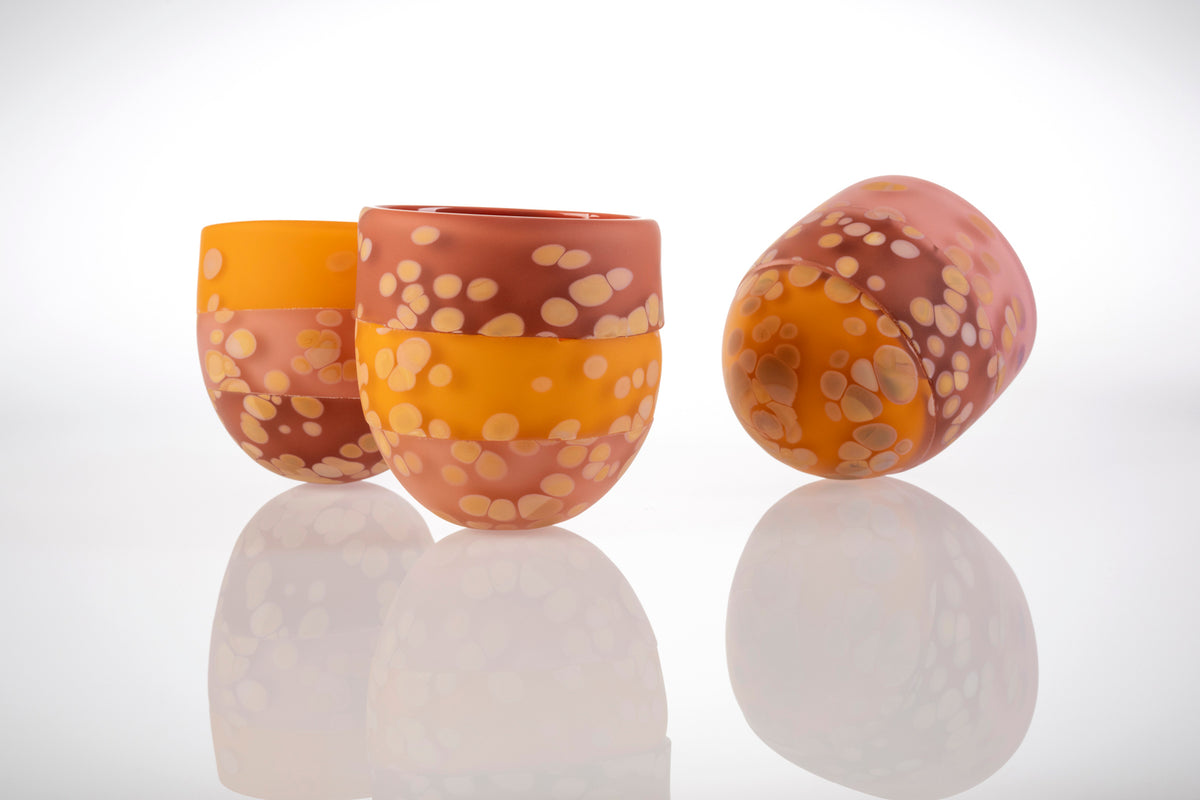 Rebuilt Stone Dome - Orange/Brown/Pink