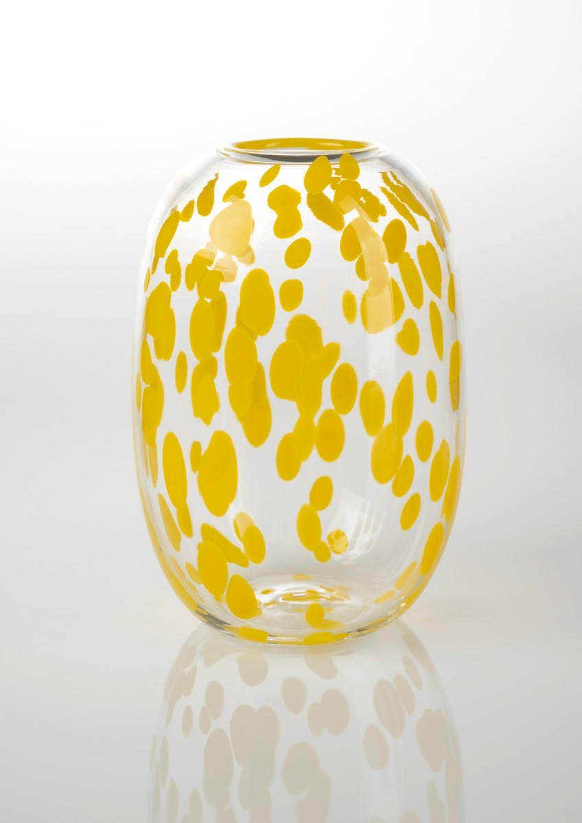 Aussie Front Yard Vases - Wattle (yellow spots)