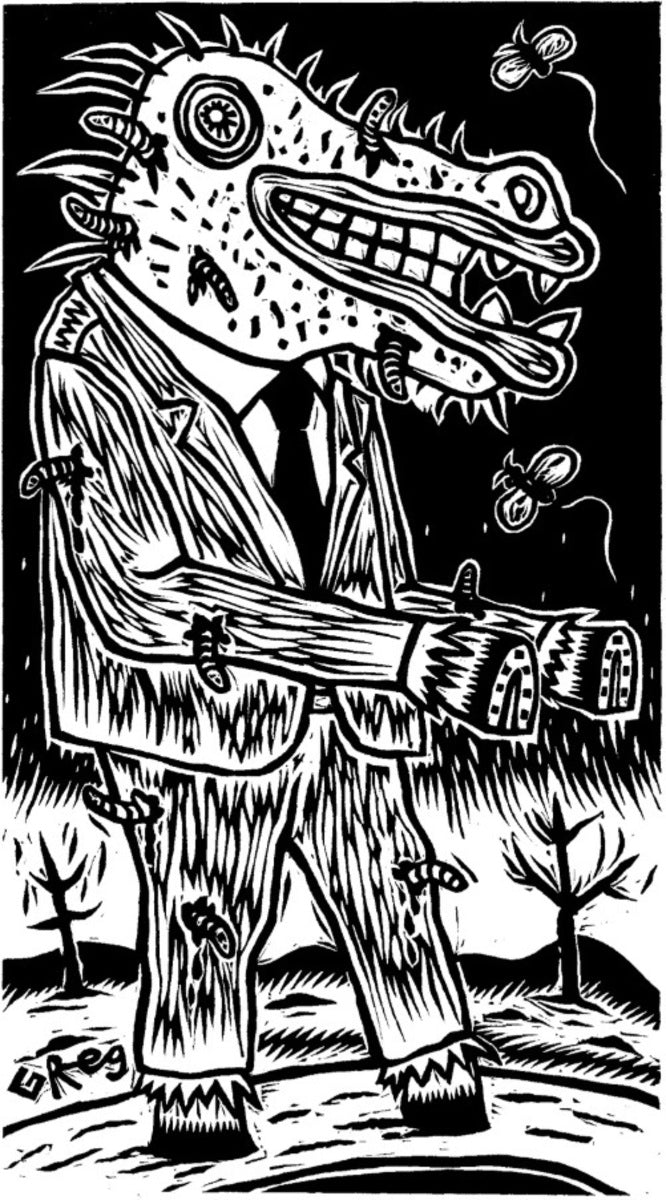 Standing Business Horse