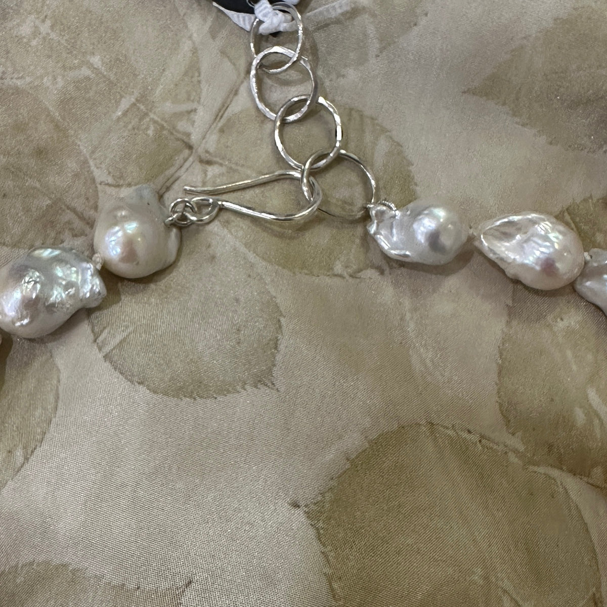 Possum Vertebra with Freshwater Pearls Necklace