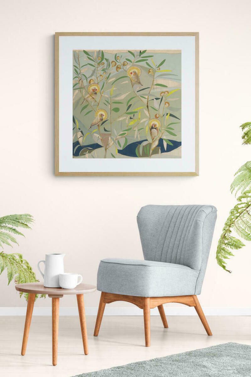 The Small Things, Zebra Finch and Eucalyptus