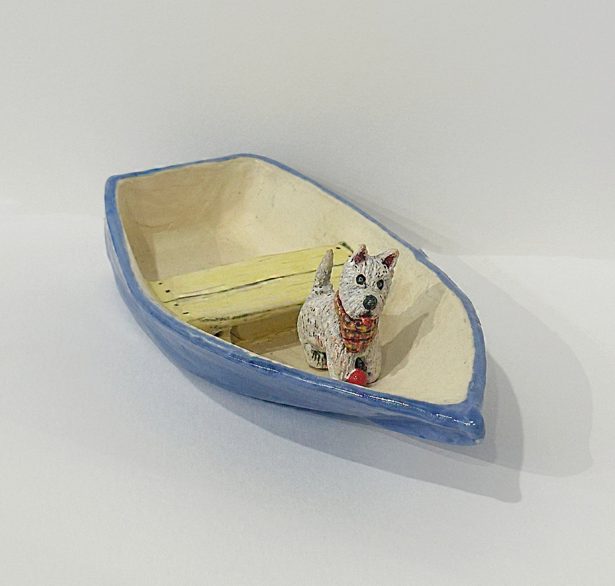 'Captain Floof' Boat and Dog - Large