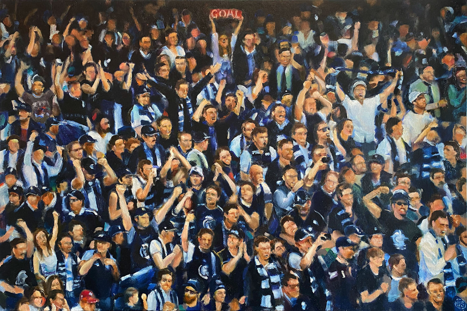 Goal! Carlton Crowd
