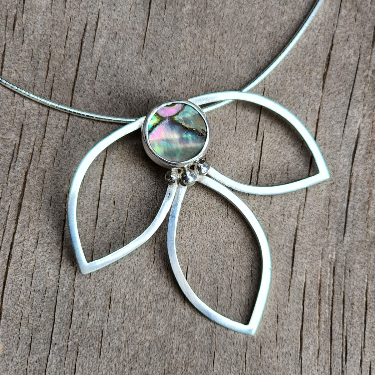 Abalone Floret Necklet