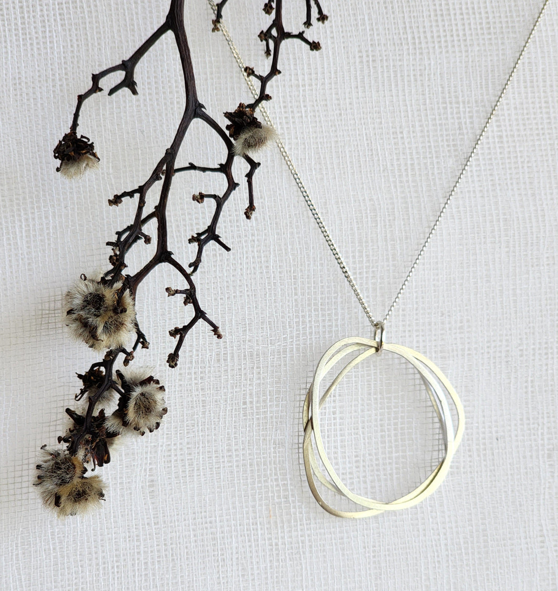 Triple Cycle Necklace