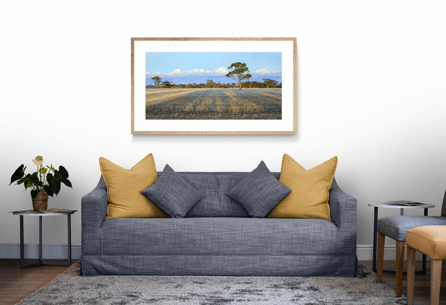 Late Light on the Stubble