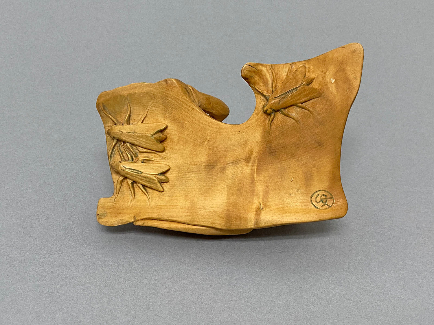 Motorbike Frog with Three Moths