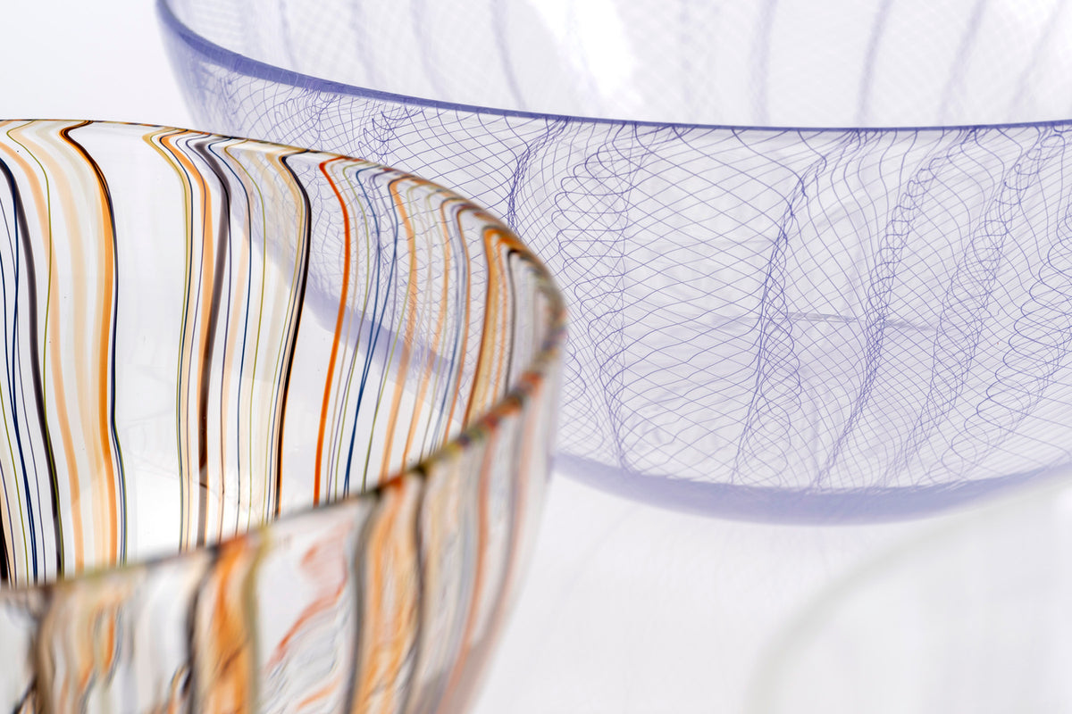 Purple Lines - Bowl