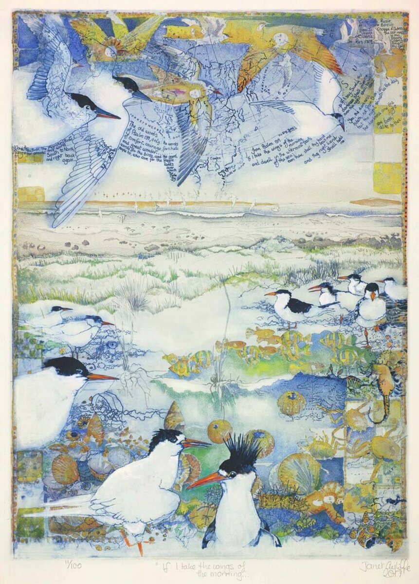 If I take the the wings of the morning and dwell in the uttermost depths of the sea  Psalm 139