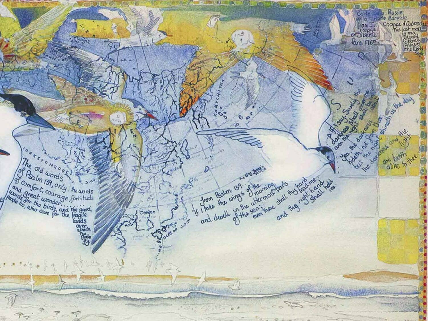 If I take the the wings of the morning and dwell in the uttermost depths of the sea  Psalm 139