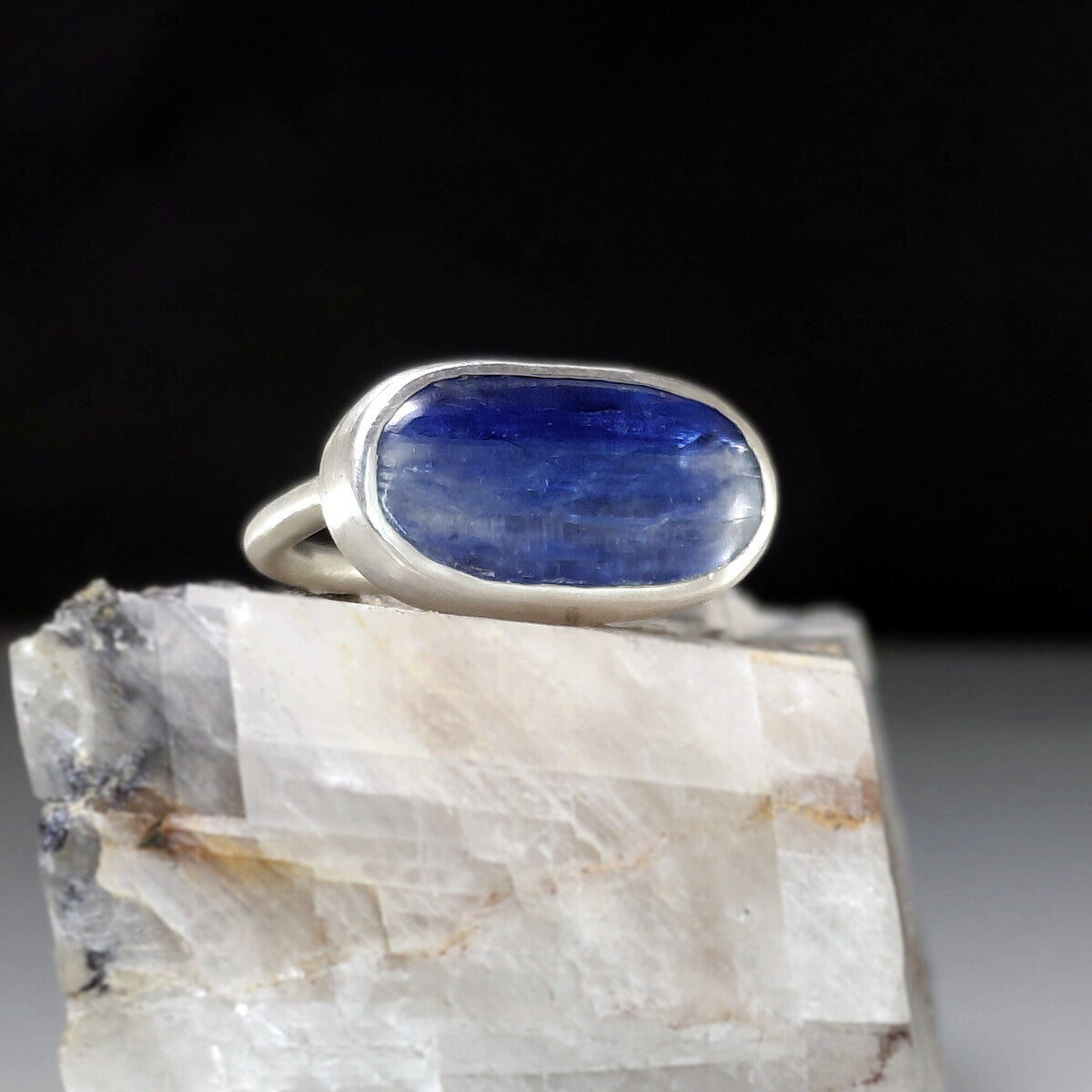 Kyanite “U” Ring