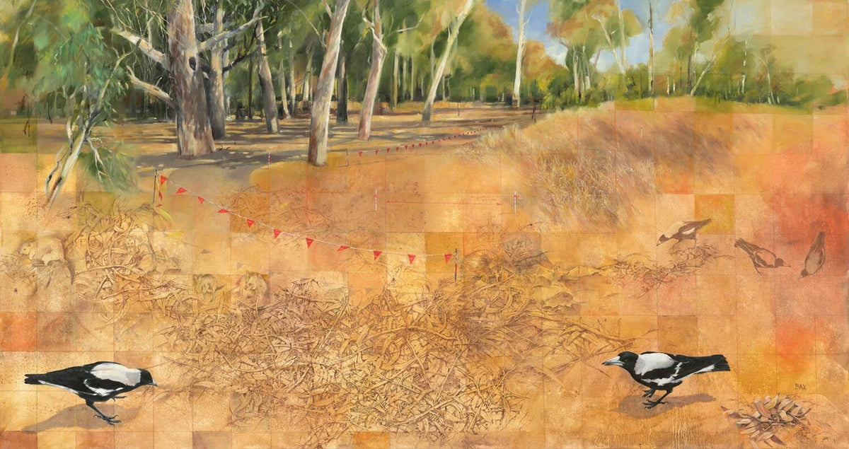 Magpie Landscape, Bakkabakkandi