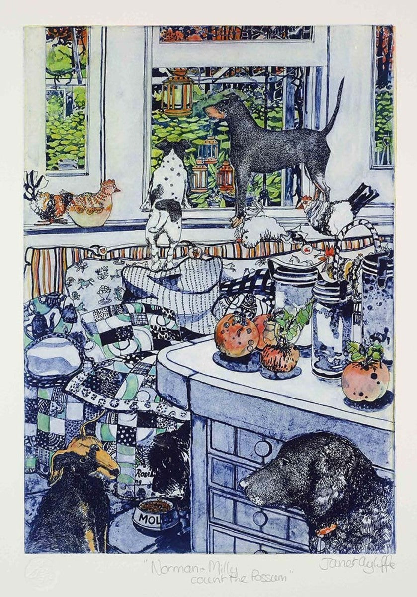 Norman and Milly Count The Possums