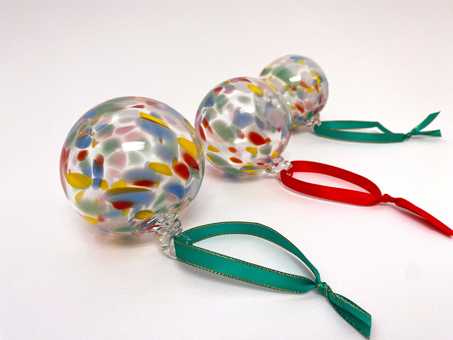 Christmas Baubles Rainbow
