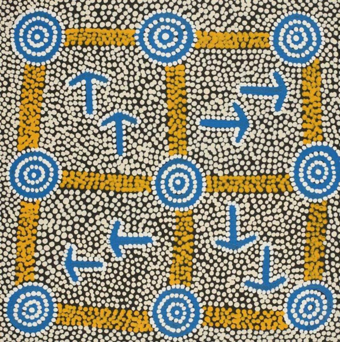 Michael Japaljarri Wayne - Emu Dreaming
