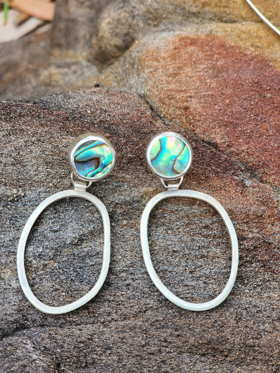 Abalone Cycle studs