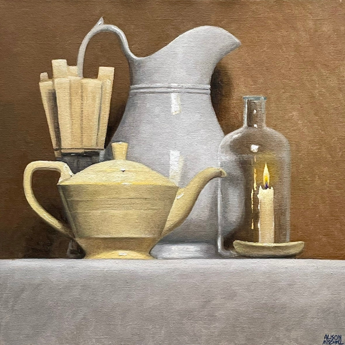 Candle Light Teapot