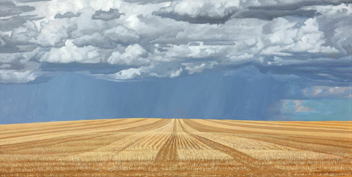 Storm Clouds over the Stubble