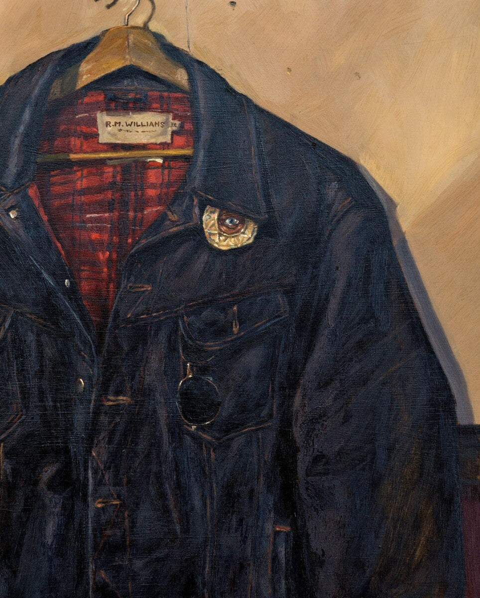 Denim Jacket, Red Lined