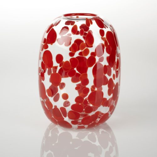 Aussie Front Yard Vases – Waratah  (red spots)