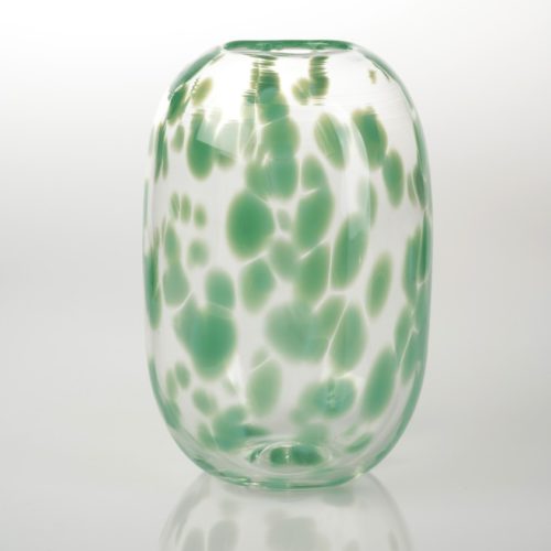 Aussie Front Yard Vases – Jade (Green spots)