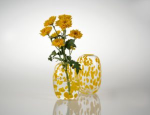 Aussie Front Yard Vases - Wattle (yellow spots)