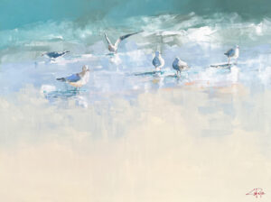 Winter Gulls, Henley