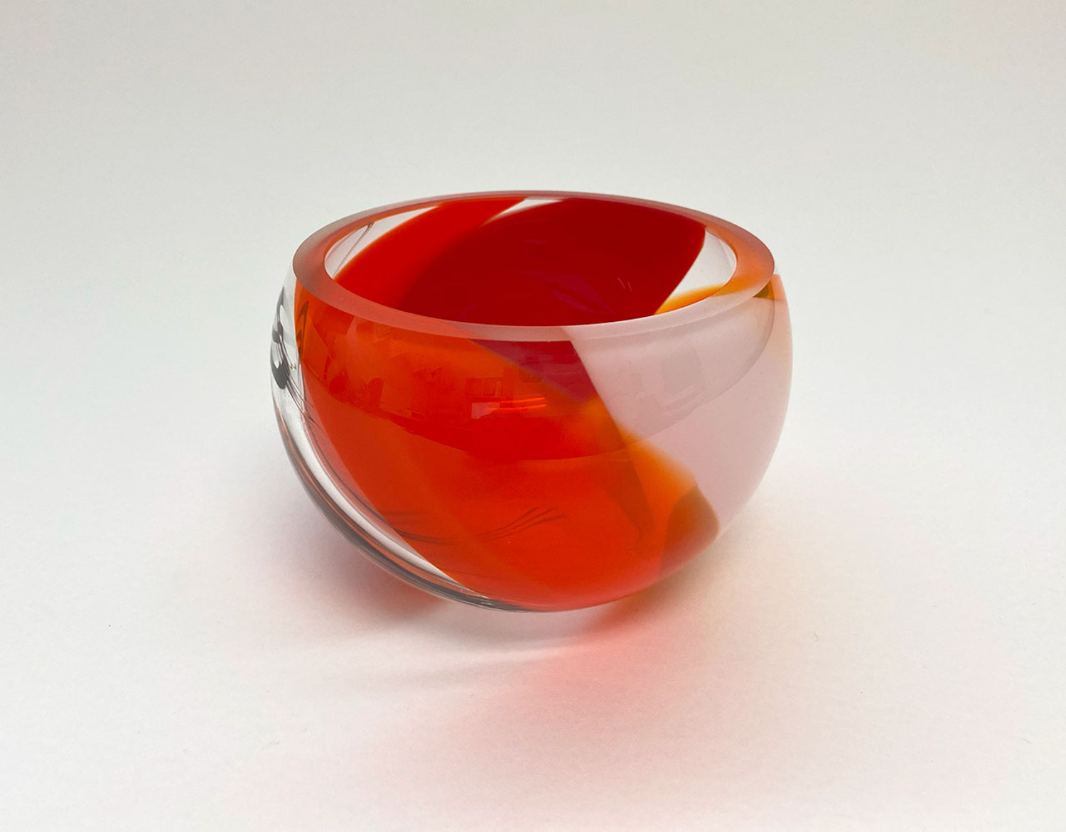 Mixed colour mini bowl - Orange/red