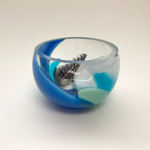 Mixed Colour Mini Bowl – Blue