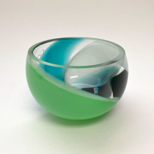 Mixed colour mini bowl – Green