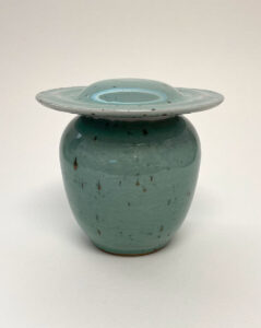 Jar with Lid (blue)