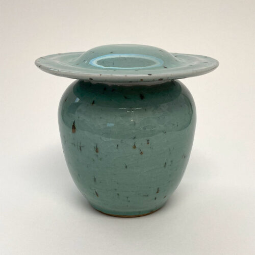 Jar with Lid (blue)